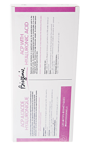 Biogenie (Биожени) Гиалуроновая кислота в ампулах (A.C.P. Acide Hyaluro), 10 ампул по 2 мл.