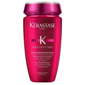 Kerastase (Керастаз) Шампунь-Ванна для поврежденных и осветленных окрашенных волос Рефлексьон Хроматик Риш (Reflection Chromatique Riche), 250 мл.