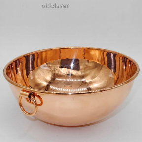OLDCLEVER Чаша кондитерская медная, Д 20см