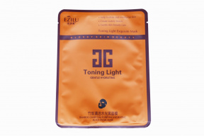 Algomask (Альгомаск) Увлажняющая шелковая маска с бамбуковым углем на тканевой основе, саше 30 г.