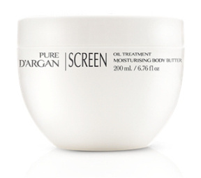 Screen Увлажняющее масло для тела на основе Арганового масла Oil Treatment Moisturising Body Butter, 200 мл.