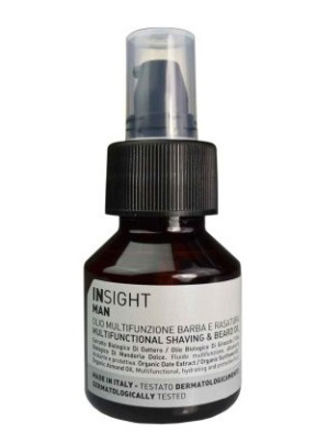 Insight (Инсайт) Многофункциональное масло для бритья и бороды (Man Multifunctional Shaving & Beard Oil), 50 мл.