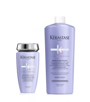 Kerastase (Керастаз) Блонд Абсолю Шампунь-Ванна Ультра-Виолет (Blond Absolu Ultra-Violet Shampoo), 250/1000 мл