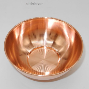OLDCLEVER Миска медная Д 12см с бортиком