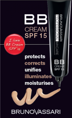 Bruno Vassari (Бруно Вассари) BB Крем №1 Light Shade SPF 15, 30 мл