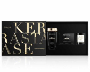 Kerastase (Керастаз) Новогодний набор Хроноложист (Chronologiste), 250+200 мл. + фирменная свеча