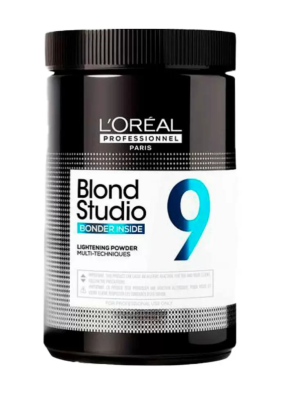 Пудра для обесцвечивания волос с бондингом Blond Studio Bonder Inside 9, 500 гр 