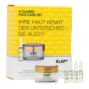 Klapp (Клапп) Набор для лица серии «Витамин А» (A Classic Face Care Set)