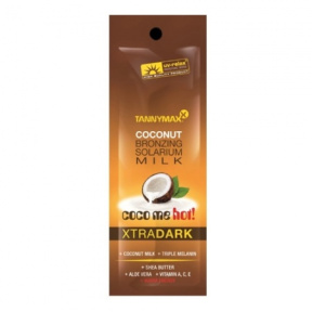 TannyMax (ТанниМакс) Молочко для загара с бронзатором (Xtra Dark Coconut Milk), 15 мл