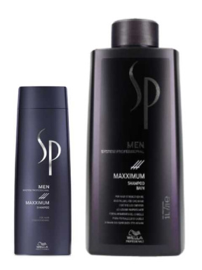 Wella (Велла) Шампунь для укрепления ослабленных волос (Maxximum Shampoo Just Men), 250/1000 мл