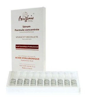 Biogenie (Биожени) Концентрированная сыворотка с Гиалуроновой кислотой (Serum Concentree Hyaluronique), 10шт.х2 мл.