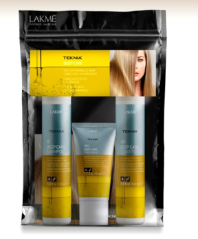 Lakme (Лакме) Набор дорожный для сухих и поврежденных волос (Teknia Deep Care Travel Pack)