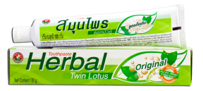 Twin Lotus (Твин Лотус) Растительная зубная паста "Оригинальная" (Herbal Original), 100 г.