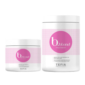 Tefia (Тефия) Маска для светлых волос с абиссинским маслом (BBlond Treatment), 500/1000 мл.