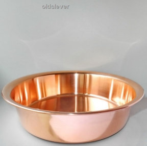 OLDCLEVER Таз медный для варки варенья, 2л