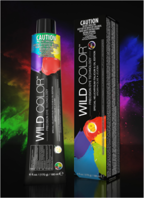 Wild Color (Вайлд Колор) Стойкая крем краска без аммиака для чувствительной кожи головы (All Free), 180 мл.