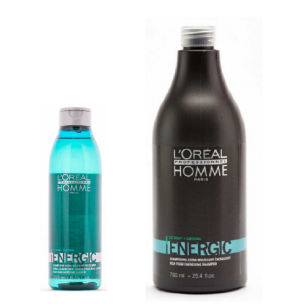 Loreal (Лореаль) Шампунь Энерджик (Homme Energic Shampoo), 250/750 мл.