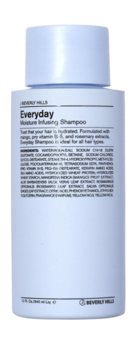 J Beverly Hills (Беверли Хиллс) Шампунь Увлажняющий  Everyday Shampoo 340 мл - ES12R