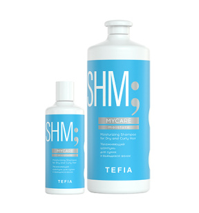 Tefia (Тефия) Увлажняющий шампунь для сухих и вьющихся волос (Mycare Moisture), 300/1000 мл.
