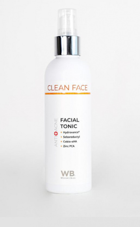 Woman's Bliss (Вуманз Блисс) Тоник для лица анти-акне (Clean Face), 200 мл.