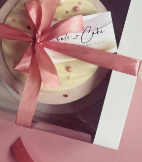 Торт муссовый, полосатый торт, цена за кг.