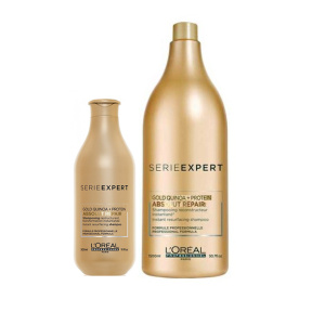 Loreal (Лореаль) Шампунь для восстановления поврежденных волос Абсолют Репер Голд (Absolute Repair Gold), 300/1500 мл