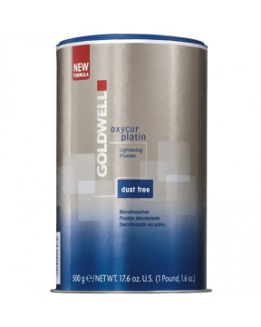 Goldwell (Голдвелл) Осветляющий порошок без пыли (Oxycur Platin Dust-Free), 500 мл.