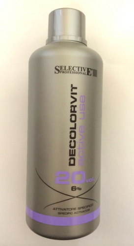 Selective (Селектив) Специальный активатор (Decolor Vit Active Use 3, 6, 9, 12%), 750 мл.