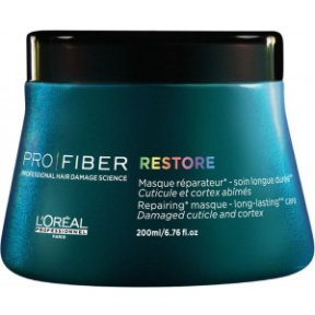 Loreal (Лореаль) Про Файбер Рестор Маска для сильно поврежденных волос (Pro Fiber Restore Masque), 200 мл.
