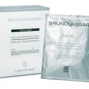 Bruno Vassari (Бруно Вассари) Пластифицирующая маска "Сияние кожи" (White | White Intensive Whitening Mask), 6 шт.x30г. 
