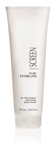Screen Шёлковый гель для душа на основе арганового масла Pure D'Argan Oil Treatment silkening body wash, 250 мл.