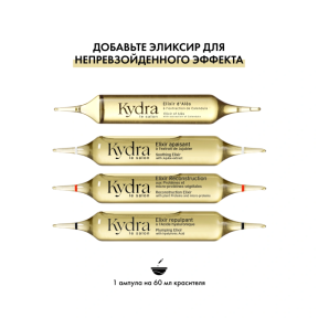 Kydra Le Salon Интенсивный эликсир-уход с экстрактом календулы для увлажнения волос эликсир Алеса Elixir of Ales with Extraction of Calendula, 4 x 10 мл