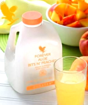 FLP (ФЛП) Форевер Алоэ с Персиком / Сок Алоэ (Forever Living Products), 1 л.