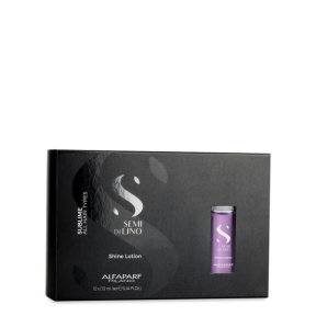 Alfaparf Уход для волос Лосьон для всех типов волос, придающий блеск Sdl Sublime Shine Lotion, 12 ампул по 13 мл