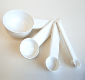 Algomask (Альгомаск) Набор мерных ложечек (на 4 объема), 1мл+5мл+25мл+100мл.