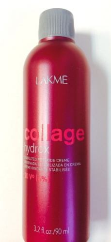 Lakme (Лакме) Стабилизированный крем-окислитель (Collage Hydrox) 3% / 6% / 9%, 90 мл