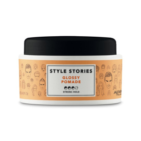 Alfaparf Помада сильной фиксации, придающая экстра блеск Glossy Pomade, 100 мл