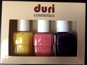 Duri (Дюри) Набор лаков для ногтей, 3 шт.