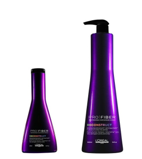 Loreal (Лореаль) Про Файбер Реконстракт Шампунь для очень сильно поврежденных волос (Pro Fiber Reconstruct Shampoo), 250/1000 мл.