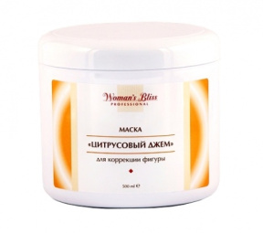 Woman's Bliss (Вуманз Блисс) Гель-маска для коррекции фигуры Цитрусовый Джем (Citrus Therapy), 500 мл.