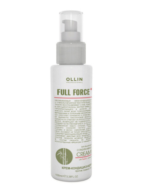 Ollin (Олин) Крем-кондиционер против ломкости с экстрактом бамбука (Full Force), 100 мл.