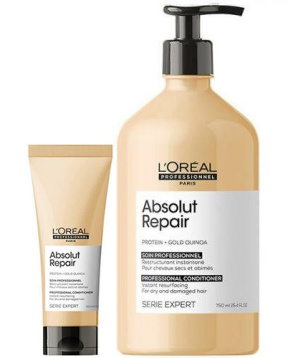 Loreal (Лореаль) Смываемый уход Кондиционер Абсолют Репэр Реновация (Absolut Repair), 200/750 мл