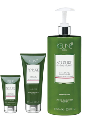 Keune (Кене) Кондиционер "Забота о цвете" (So Pure Color Care Conditioner), 50/200/1000 мл.