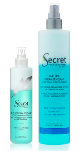 Secret Professionnel by Phyto (Cекрет Профешнл) Полирующий флюид с маслом и пептидами хлопка (Bi-phase Hydra Demelant), 200/400 мл