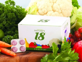 FLP (ФЛП) Форевер Натур-18 - 18 Овощей и Фруктов (Forever Living Products), 120 т.