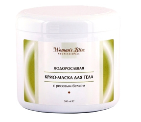 Woman's Bliss (Вуманз Блисс) Водорослевая крио-маска с рисовым белком (Seaweed Therapy), 500 мл.