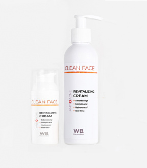 Woman's Bliss (Вуманз Блисс) Крем восстанавливающий для лица анти-акне (Clean Face), 50/200 мл.