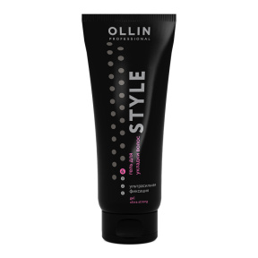 Ollin (Олин) Гель для укладки волос ультрасильной фиксации (Style Gel Ultra Strong), 200 мл.