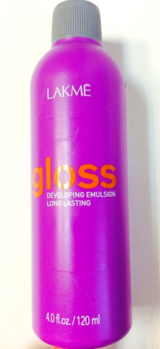 Lakme (Лакме) Эмульсия проявляющая длительного действия Gloss Long Lasting 6 vol. 1,9%, 120 мл