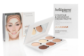  Bellapierre (Беллапьер) Палитра для макияжа "Свет и контур" (Contour & Highlight Cream Palette), 24 г.
